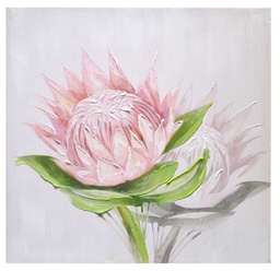 [V9182850000] Quadro fiori rosa yc-2228b cm60x60