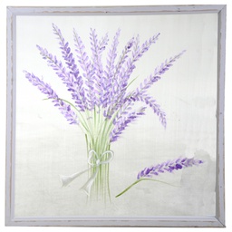 [V9182860000] Quadro lavanda su rete yc-2219a cm80x80