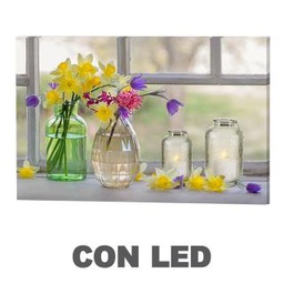 [V4615800000] Quadro led barattoli rettangolare cm 40x30x1