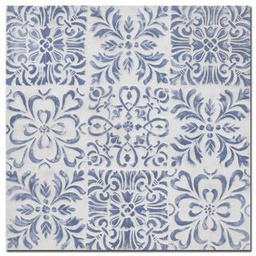[V4616420000] Quadro legno blu quadro cm 80x80h3