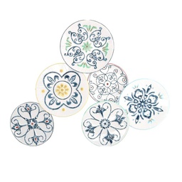 [V5923730000] Quadro metallo 6 piatti cm 90x70x6