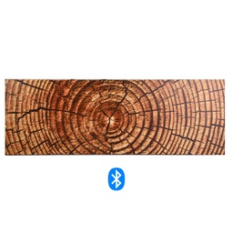 [V4615210000] Quadro moderno stampa bluetooth tronco cm 150 x 50 x 4