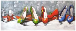 [V9174890000] Quadro scarpe yc-1955 cm. 135 x 55