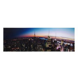 [V0216720000] Quadro stampa citta' notturna cm45x140