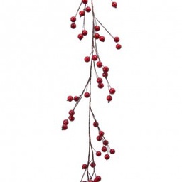 [19625902] Ramo decorativo con bacche rosse h150 cm
