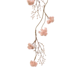 [20035924] Ramo fiorito rosa H 110 cm