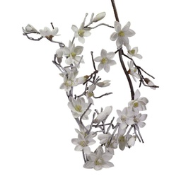 [V3630780000] Ramo magnolia bianco neve cm0,5xh190x0,5