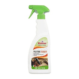 [1943453] Rhütten Igienizzante Tessuti - Detergente potente e disodorante per la pulizia quotidiana di divani, tappeti, cuscini e cuccette - 750 mL