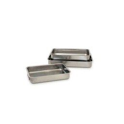 [1999688] Rostiera rettangolare in acciaio inox 30 x 21 cm Gnalì