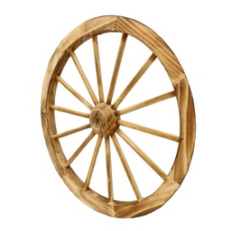 [V5031570000] Ruota legno rustica cm60x8