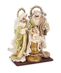 [20100677] Sacra Famiglia Fatima Stand Oro C-Colonn