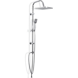 [DFLEX-110-1508] Saliscendi acciaio cromo mix square 1 getto
