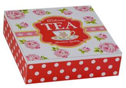 [V9136870000] Scatola portathe delicious ld-7037 cm. 24 x 24 h 7