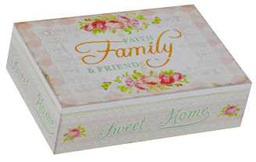 [V9136900000] Scatola portathe rett. family ld-7040 cm. 24 x 16 h 7