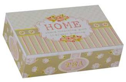 [V9136880000] Scatola portathe rett. home ld-7038 cm.24 x 16 h 7