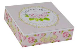 [V9136960000] Scatola portathe salon de the ld-7046 cm. 24 x 24 h 7