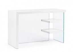 [B0734185] Scrivania 2M Line Wood Bianco 120X50  
