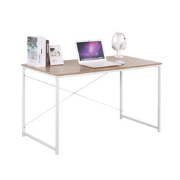 [19984497] Scrivania industrial urban bianco struttura in metallo cm 120x60xh.70