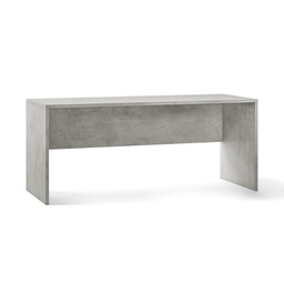 [ADB630CEK] Scrivania moderna in legno Beton Cemento 180x69x h76 cm