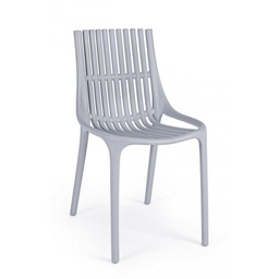 [B0733366] Sedia da esterno Cassandra grigio chiaro