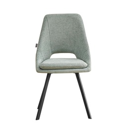 [FZ100018] Sedia imbottita verde Blauss  85x56x48 cm
