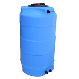 [DFLEX-349-ECV-0300] Serbatoio polietilene azzurro 300lt - 63x117 cm