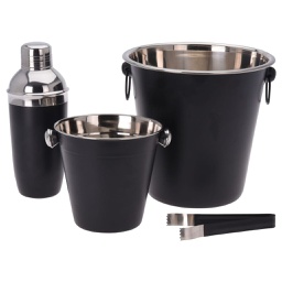 [2006892] Servizio Cocktail 4 pz inox
