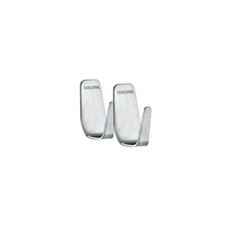 [2004771] Set 2 pz ganci piccolo in acciaio inossidabile Presto