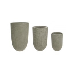 [B0790583] Set 3 Vasi Brush Alto Salvia