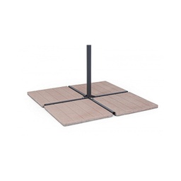 [B0795653] Set 4 marmette 50x50 cemento betulla 20kg