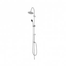 [19913012] Set Colonna Doccia in Acciaio Cromato Linea Platinum h102 cm
