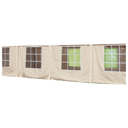 [CAP10310] Set Teli Laterali per Gazebo Big Royal YF5005S Bianco
