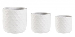 [B0790638] Set3 P.Vaso Pyramid To Bianco