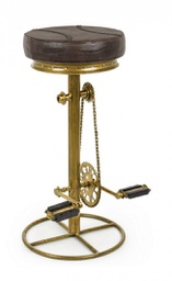 [B0746340] Sgabello Bar Cycle Oro H80  