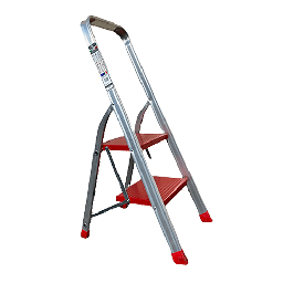 [DFLEX-600-G394-02] Sgabello in alluminio Teos - 2 gradini