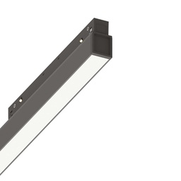 [8021696257716] Sistema Lineare nero L 560 x H 43 x P 22 mm