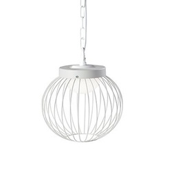[SOV99507/02] Sospensione 20W Led 4000K  linea cage  bianco