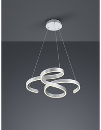 [TRIO371310105] Sospensione Francis Vortici Alluminio Led 52w Dimmerabile Trio Lighting