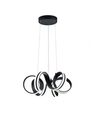 [TRIO325010132] Sospensione Led Dimmer Carrera Nastro Nero Trio Lighting
