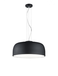 [TRIO309800432] Sospensione Moderna Metallo Nero Baron 4 Luci Trio Lighting