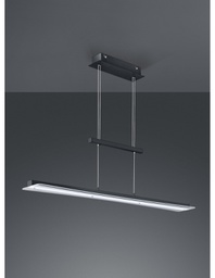 [TRIOR32421132] Sospensione Moderna Smash Led Dimmerabile Nero L100 cm Trio Lighting