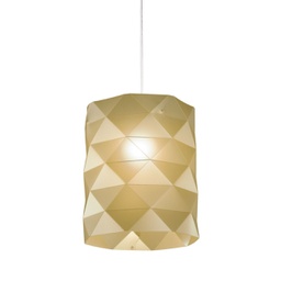 [PRISMA/S/27/NGLD] Sospensione New Gold in Metallo Cromato Cm. 27 x 32 h