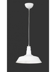 [TRIOR30421001] Sospensione Pagoda Will 1xE27 Bianco Ø36 cm Trio Lighting