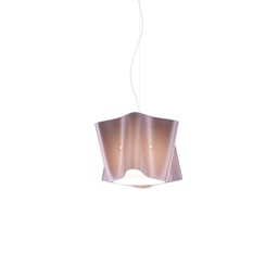 [FOLIO/S/25/PKM] Sospensione Pink Metal in Metallo Cromato Cm. 25 x 25h