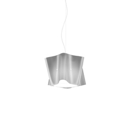 [FOLIO/S/25/SVR] Sospensione Silver in Metallo Cromato Cm. 25 x 25h