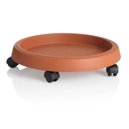 [1915220] Sotto vaso con ruote 30 cm