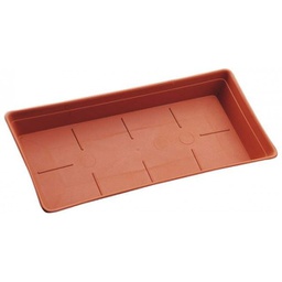 [BA20094] Sottocassetta Bama Pp Terracotta Cm 50X20 H.Cm 6