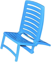 [20005349] Spiaggina in resina pieghevole azzurro