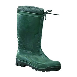 [19913305] Stivali di Sicurezza Husky S5 Ginocchio in PVC Verde-Neon Numero 42.