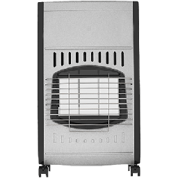 [2000201] Stufa a Gas 2 in 1 GH 3042 R Nero/Argento 420 x 350 x 730 mm